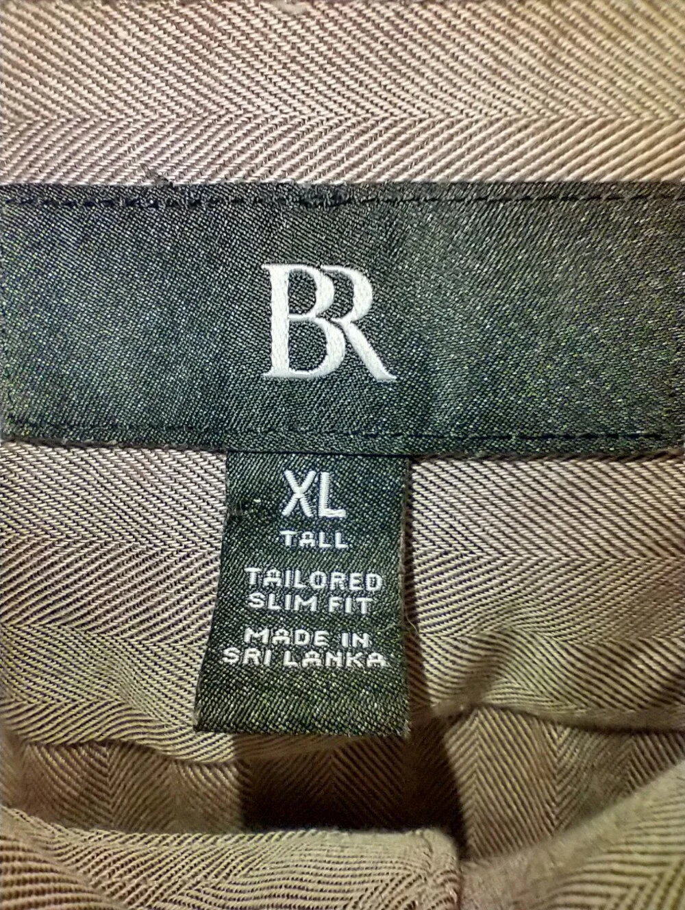 Banana Republic Long Sleeve Button Up Shirt Men's sz XL Tall.